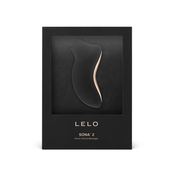 Lelo Sona 2 Black, soniczny stymulator łechtaczki, 1 szt.