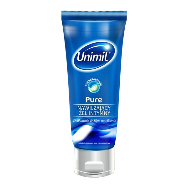 Unimil Pure, nawilżający żel intymny, 80 ml