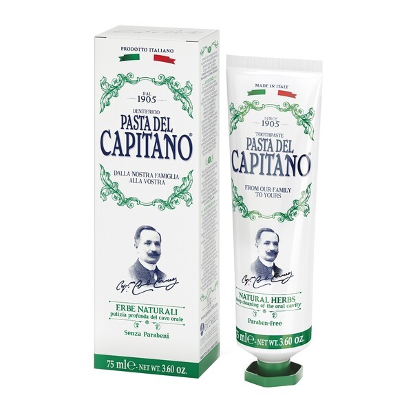 Pasta del Capitano, pasta do zębów, ziołowa, 75 ml
