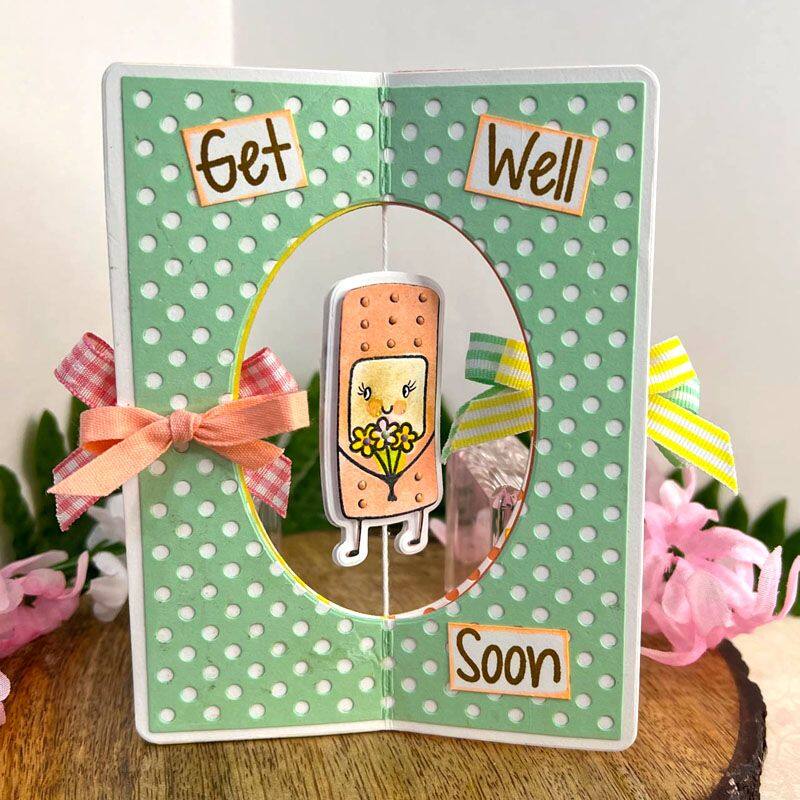 Get Well Bandages Clear Stamp Set
