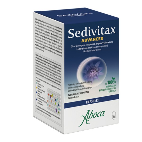 Sedivitax Advanced, kapsułki, 30 szt.