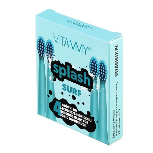 VITAMMY splash surf Końcówki do szczoteczki sonicznej