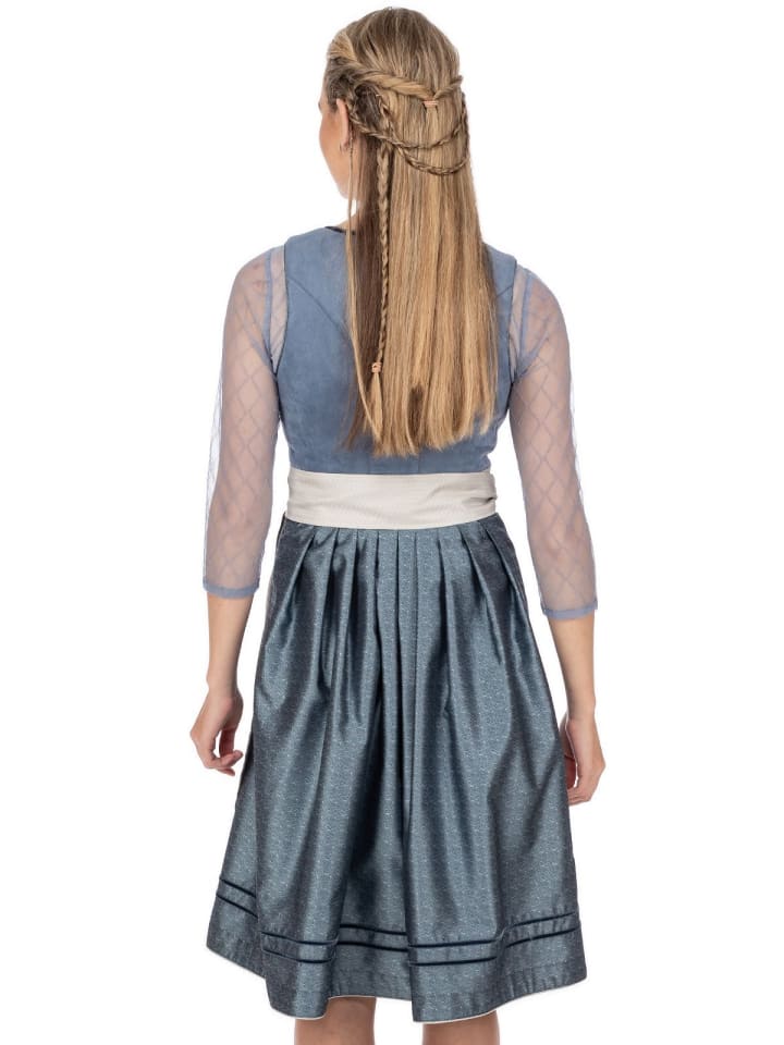 MarJo Dirndl HOLLY in blau günstig kaufen