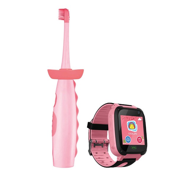 Zestaw Vitammy, szczoteczka soniczna Dino + zegarek Smart Kid Watch