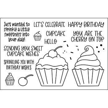 Cupcake Delight Clear Stamp Set