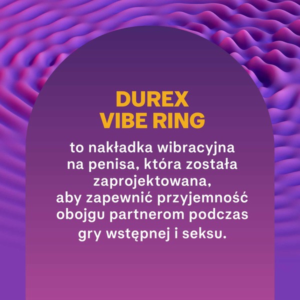 Durex Vibe Ring, nakładka wibracyjna, 1 szt.