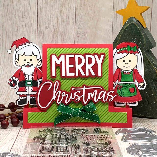 Little Peeps Christmas Clear Stamp Set