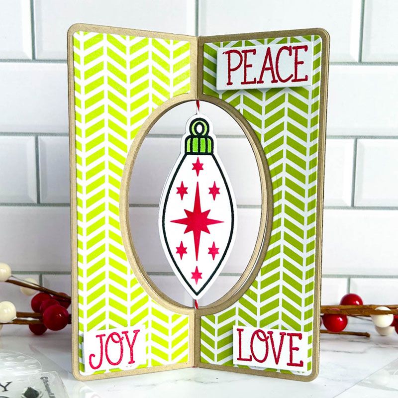 Charming Christmas 3 Clear Stamps Set of 9