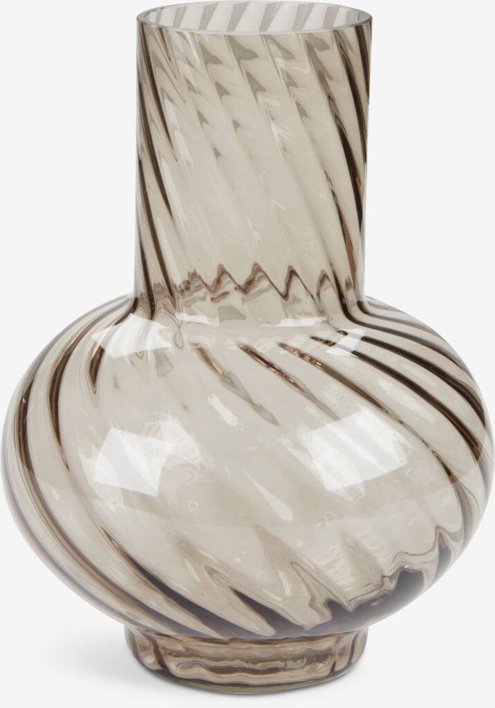 VILLY VILLY vase Ø17xH23cm grå
