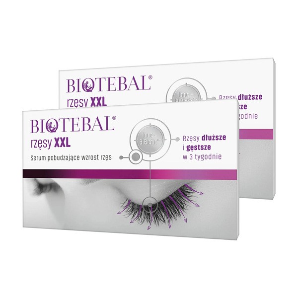 Zestaw Biotebal rzęsy XXL x 2