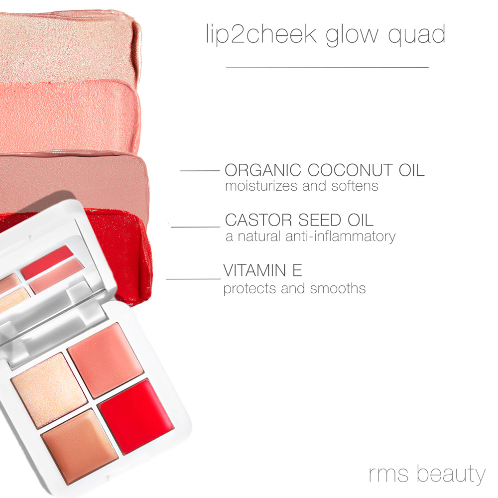 RMS Beauty Lip2cheek Glow Quad Mini