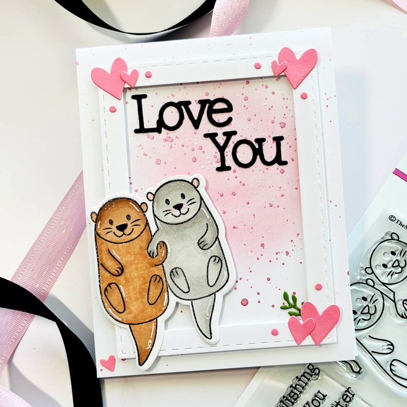 Otter Clear Stamps Set of 12