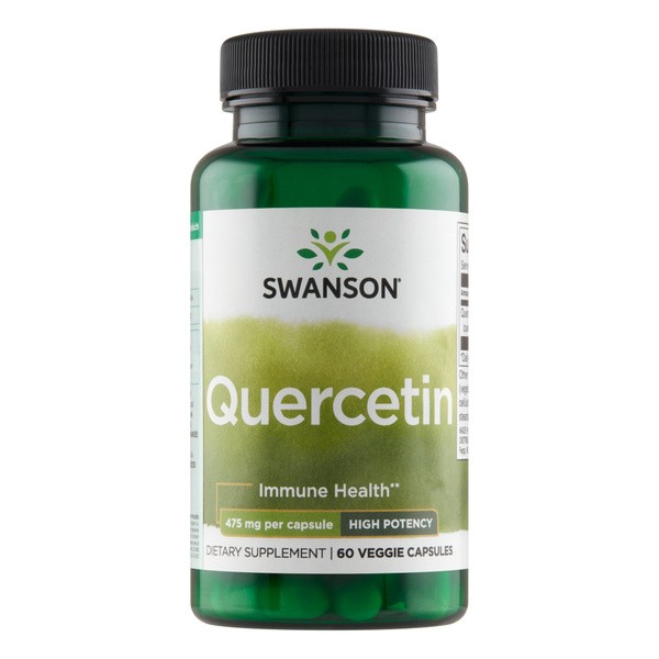 Swanson Kwercetyna, kapsułki wegetariańskie, 60 szt.