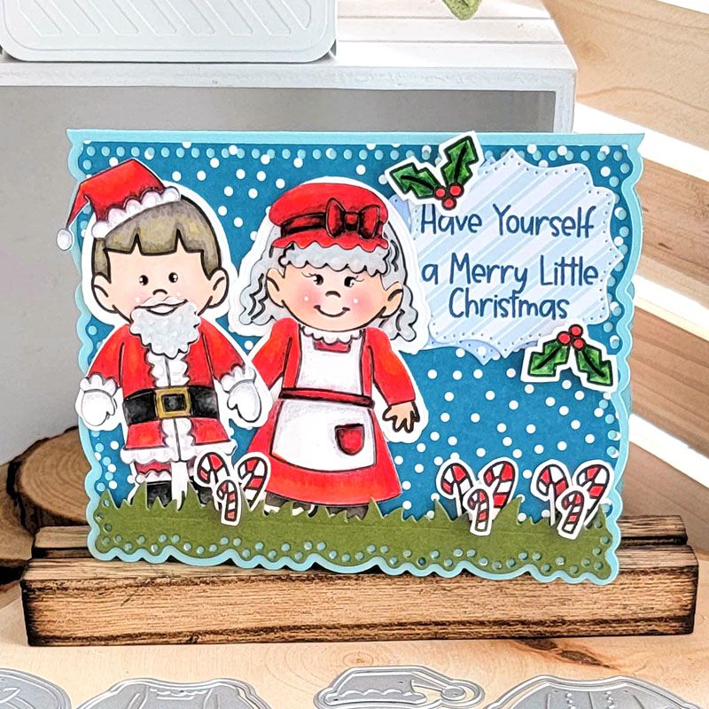 Little Peeps Christmas Clear Stamp Set