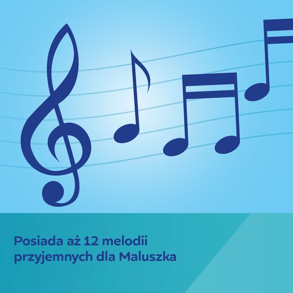 Canpol Babies Sensory Toys, kontrastowa karuzela pluszowa z pozytywką, 1 szt.