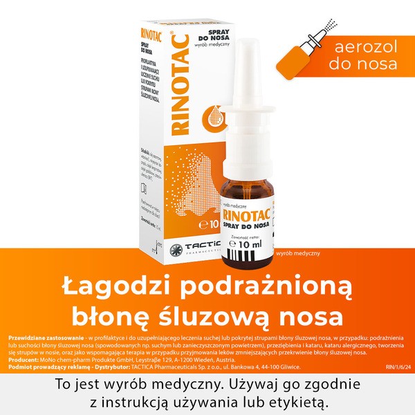 Rinotac, spray do nosa, 10 ml