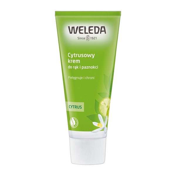 Weleda, cytrusowy krem do rąk i paznokci, 50 ml