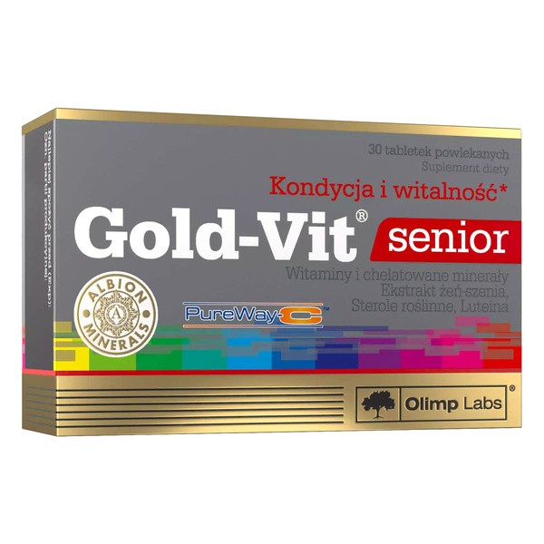 Olimp Gold-Vit senior, tabletki powlekane, 30 szt.
