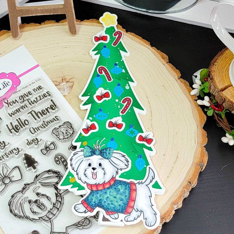 sweater4Cookie Clear Stamp Set