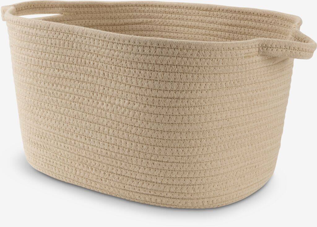 LABAN LABAN kurv B31xD40xH22cm naturlig farve
