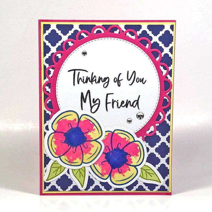 extras4flowers2layer Clear Stamp Set