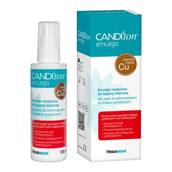 Canditon, emulsja do higieny intymnej, 100 ml