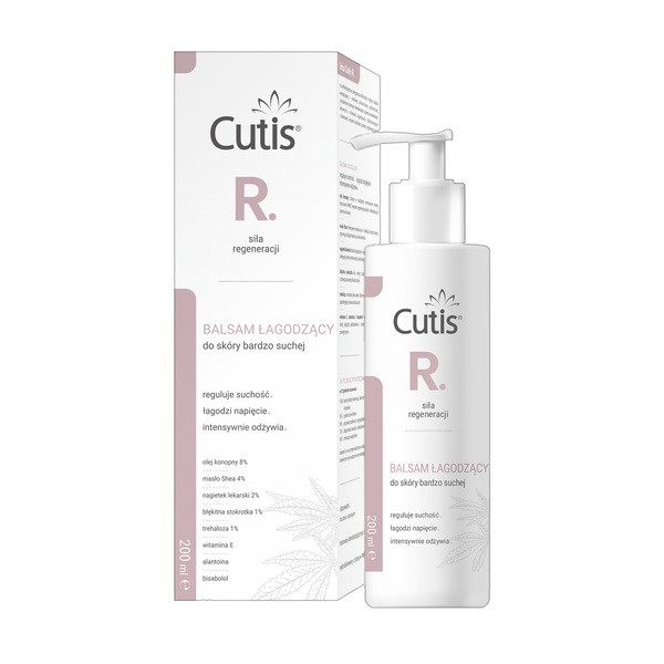 Cutis R-Regeneracja, balsam łagodzący do skóry bardzo suchej, 200 ml
