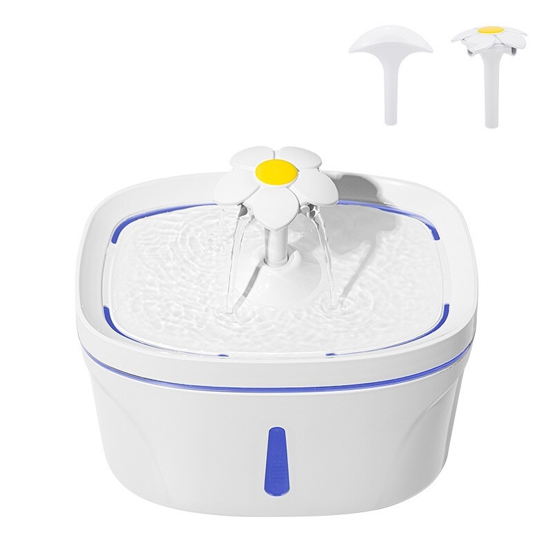 2.5L Automatic Cat Water Fountain LED Electric Mute Water Feeder USB Dog Pet Drinker Bowl Pet Drinking Dispenser For Cat Dog