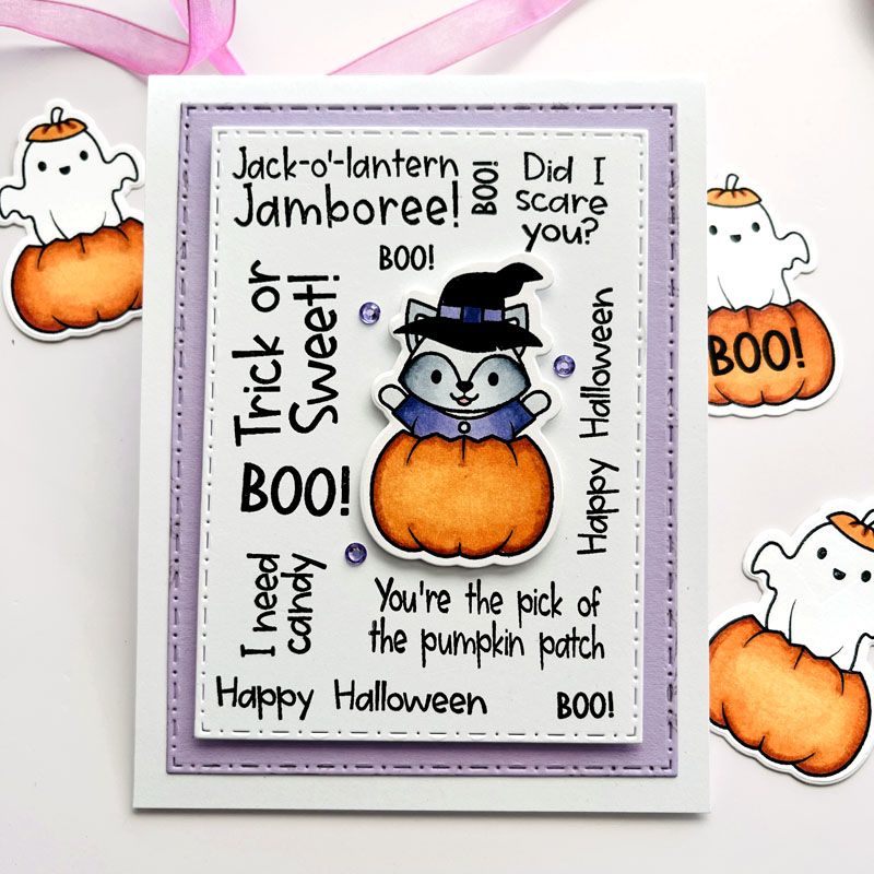 Pumpkin Critters Clear Stamp Set