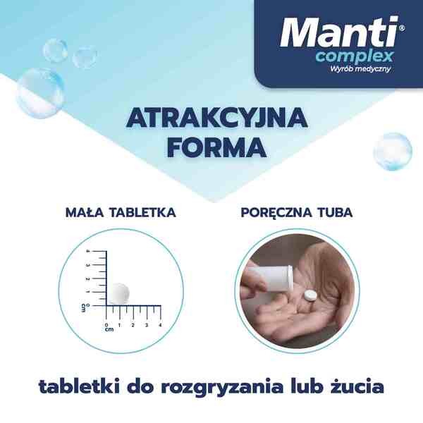 Manti Complex, tabletki do rozgryzania i żucia, 20 szt.