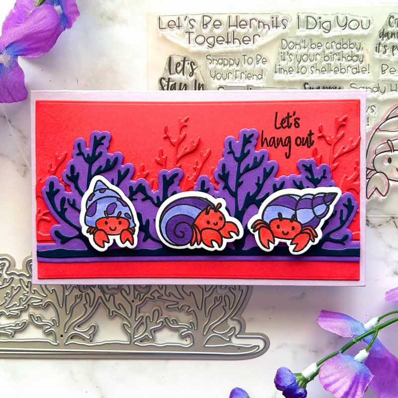 Hermit Crabs 2 Clear Stamp Set