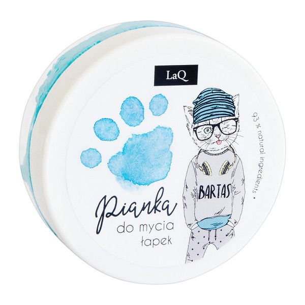 LaQ, Pianka do mycia łapek, niebieska, 50 ml