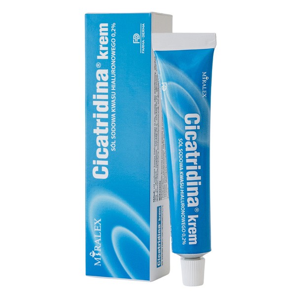 Cicatridina, krem wspomagający leczenie ran, 30 g