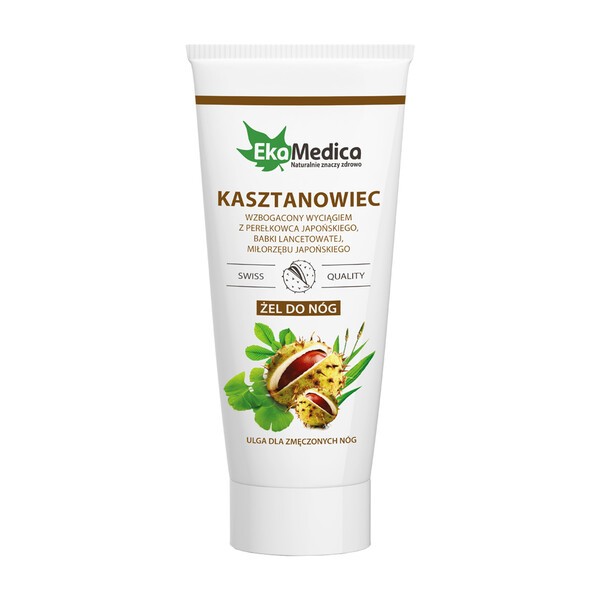 EkaMedica, żel do nóg z kasztanowca, 200 ml