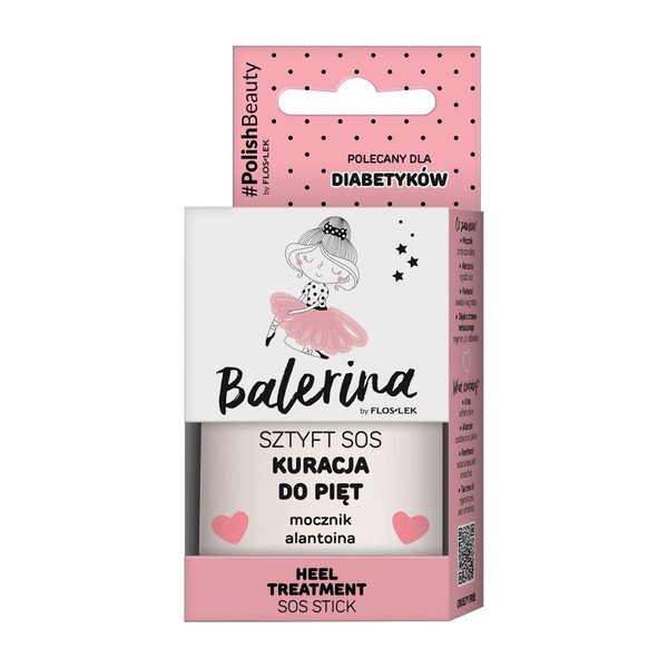 Flos-Lek Balerina, sztyft SOS kuracja do pięt, 20 g