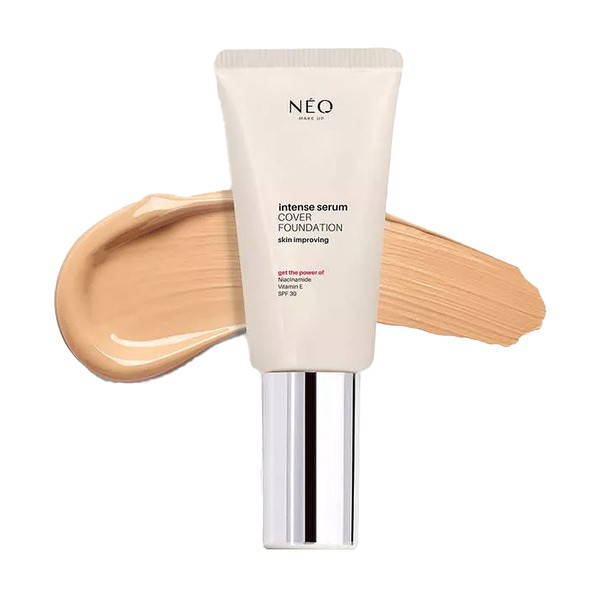 NEO Make Up Intense Serum, podkład kryjący, 01 Porcelain, 30 ml
