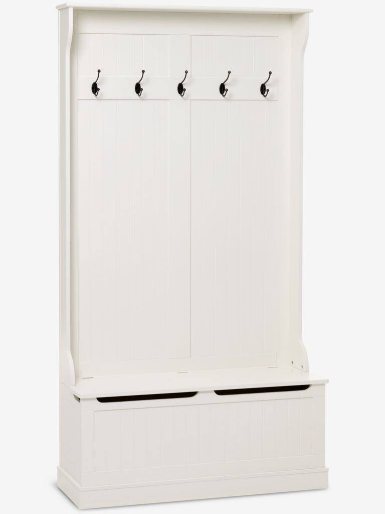 EGEBY EGEBY Møbler til entreen med hvid bænk