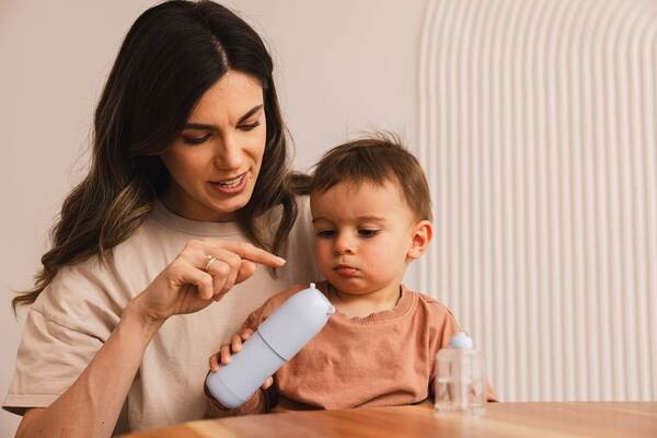 Momini Nanoflush, automatyczny irygator i aspirator 2w1, 1 szt.