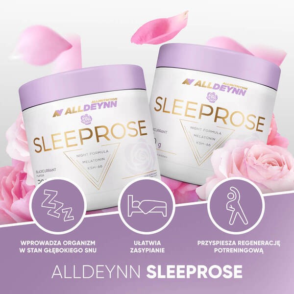Allnutrition, ALLDEYNN SleepRose, tropical-orange, proszek, 280 g