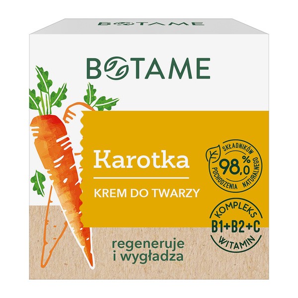 Botame Karotka, krem do twarzy, 50 ml