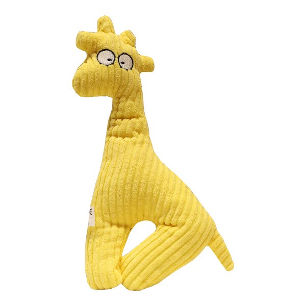 Beeztees Żółta Żyrafa, pluszowa zabawka dla psa, 1 szt.