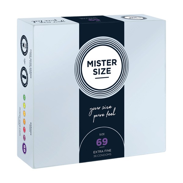 Mister Size, prezerwatywy, 69 mm, 36 szt.