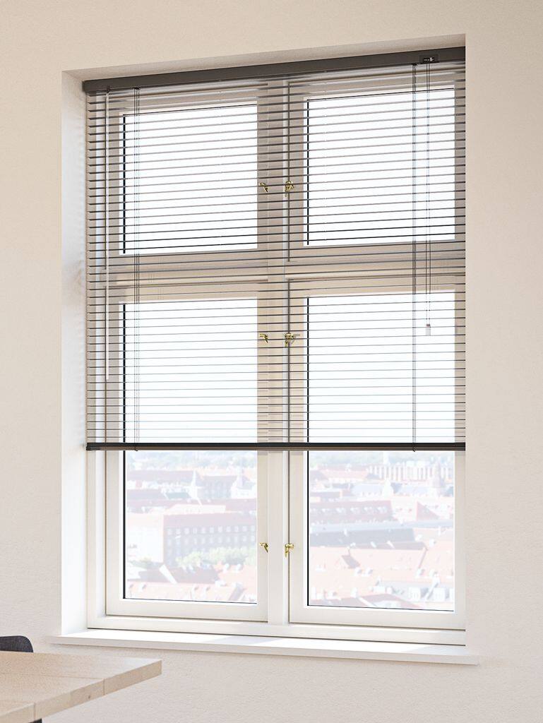 BRU BRU rullegardin 80x160cm aluminiumsgrå