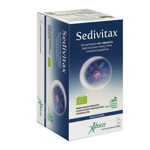 Sedivitax, herbata ziołowa, 1,7 g, 20 saszetek