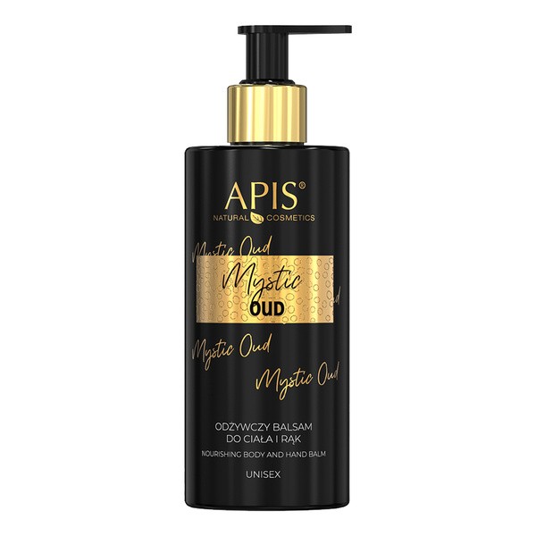 Apis Mystic Oud, odżywczy balsam do ciała i rąk, 300 ml