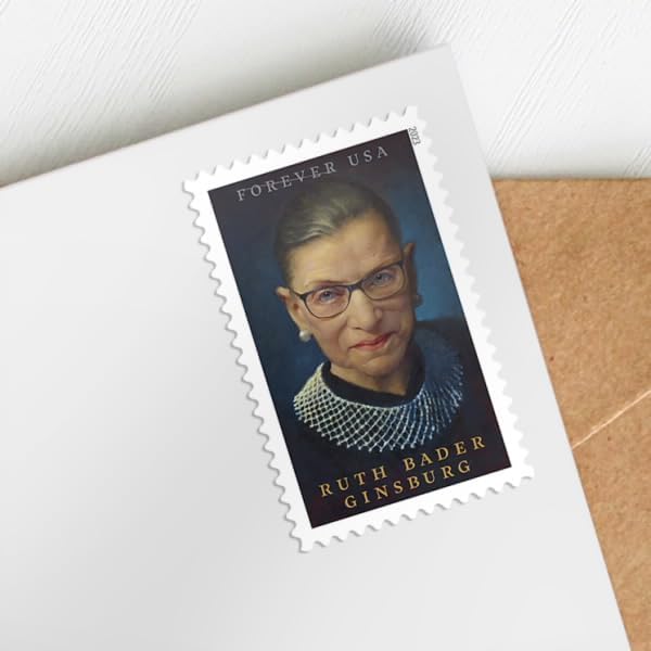 2023 Postage Stamps for Ruth Bader Ginsburg