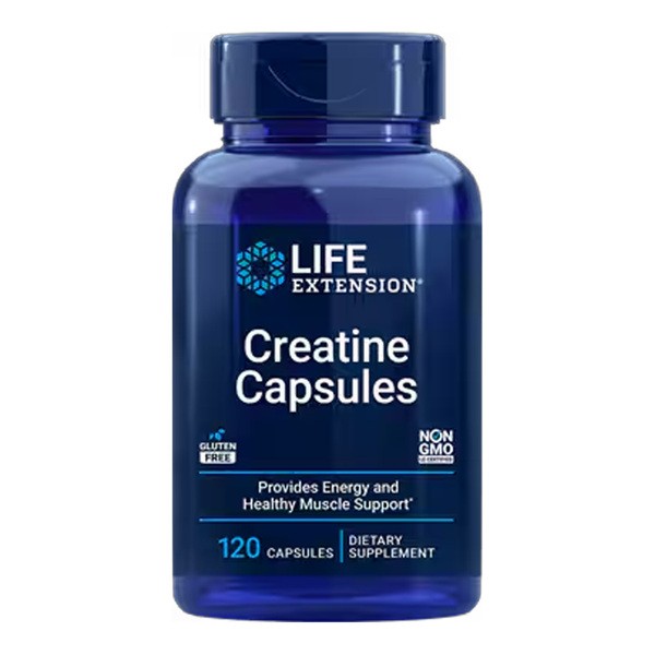 Life Extension Creatine Capsules, kapsułki, 120 szt.