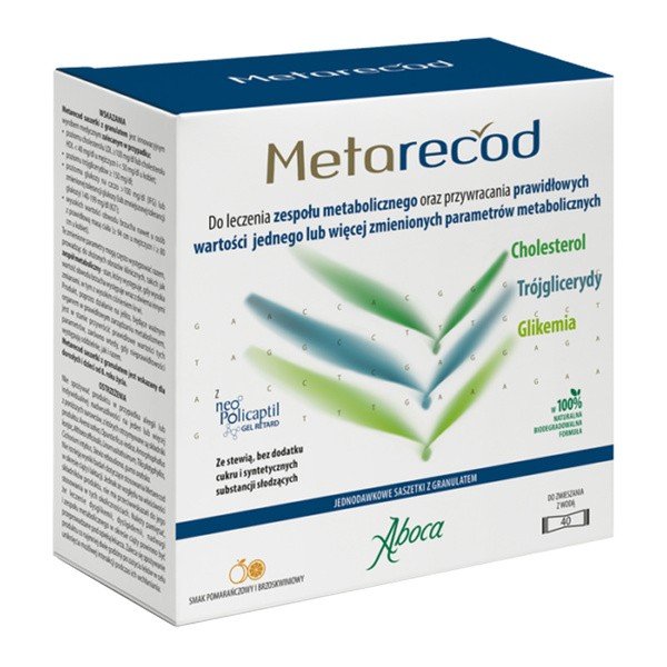 Metarecod, granulat do sporządzania roztworu doustnego, 40 x 2,5 g