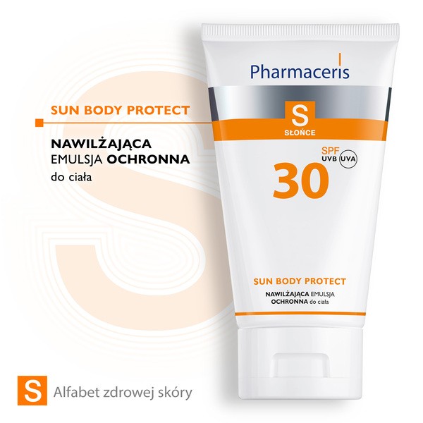 Pharmaceris S, nawilżająca emulsja ochronna do ciała, SPF 30, 150 ml