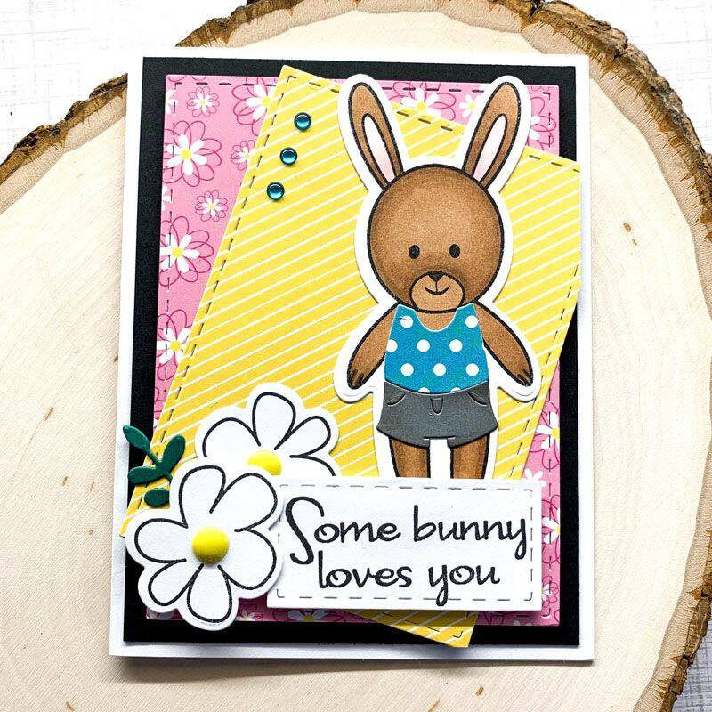 Little Peeps Bunny Clear Stamp Set